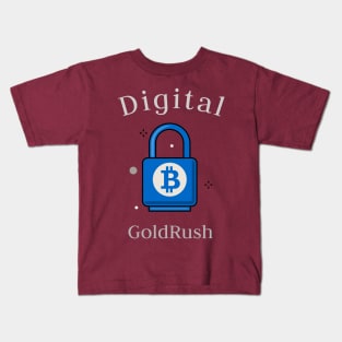 Digital GoldRush finance digital Kids T-Shirt